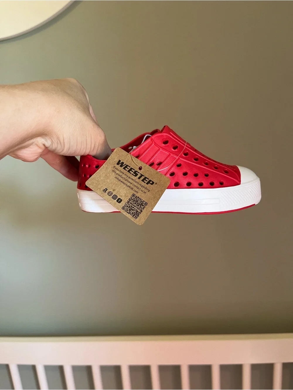 Weestep Red Slip-On Shoes Size 6 – NWT